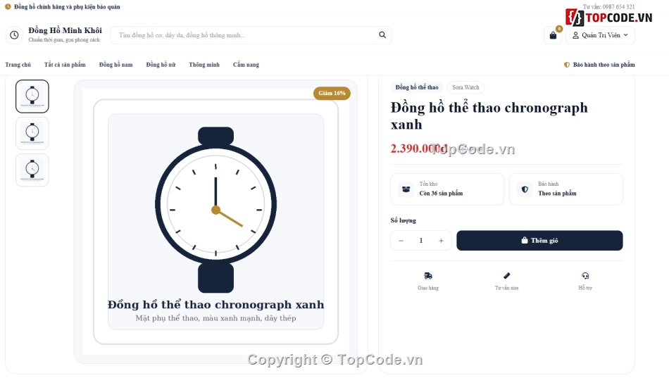 Web đồng hồ,website bán đồng hồ,bán đồng hồ